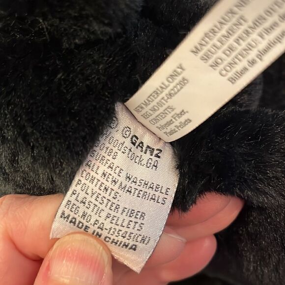 Ganz Black Bear-Leo. Size 13”. NWT - Picture 10 of 12